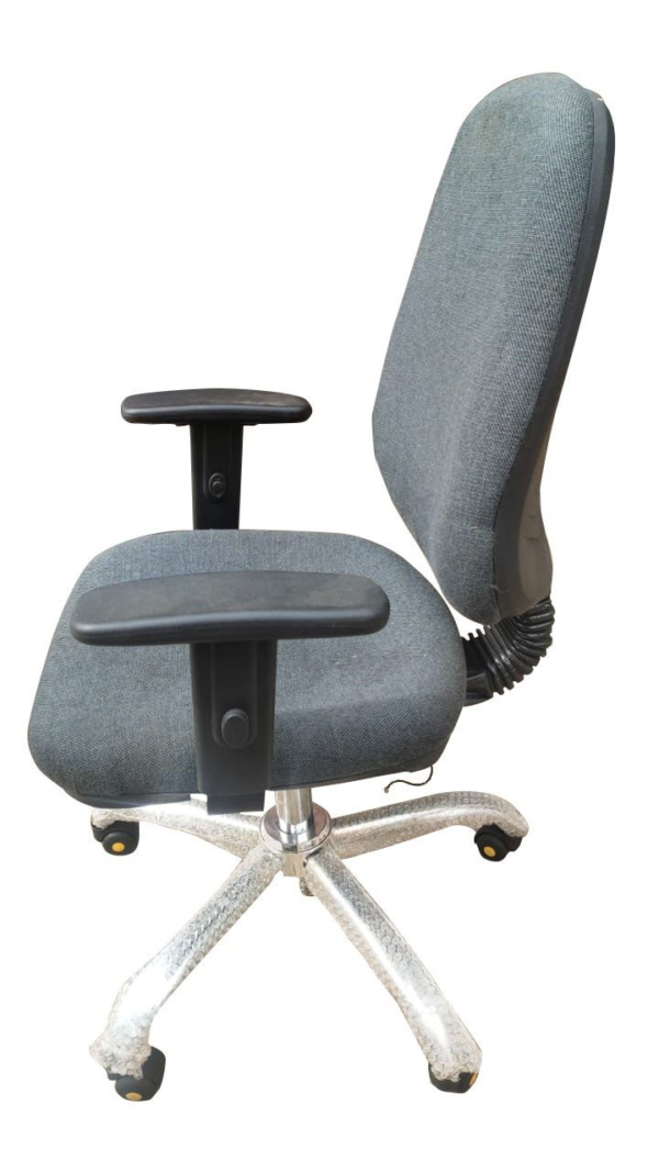 PBSS-ESD Chair With Arms Chrome Star Base - Image 2