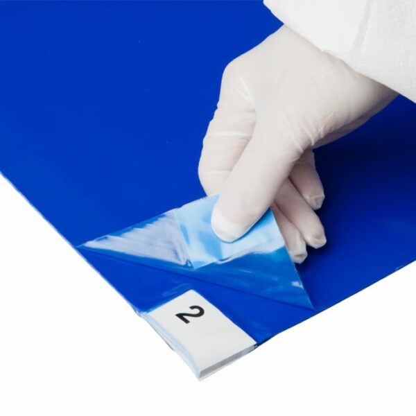 PBSS-Cleanroom Sticky Mats, 26″ x 45″, W (10 Layer) - Image 4