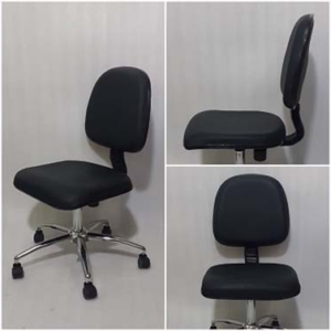 PBSS-ESD Chairs Without Arms Chrome Star Base